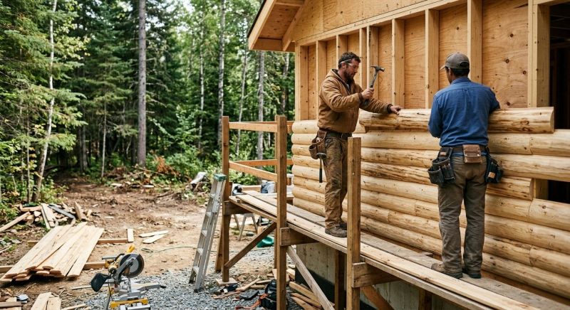 Log Home Siding Installation in Fairfield County, CT