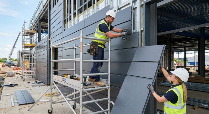 Metal Paneling Installation in Boston, MA