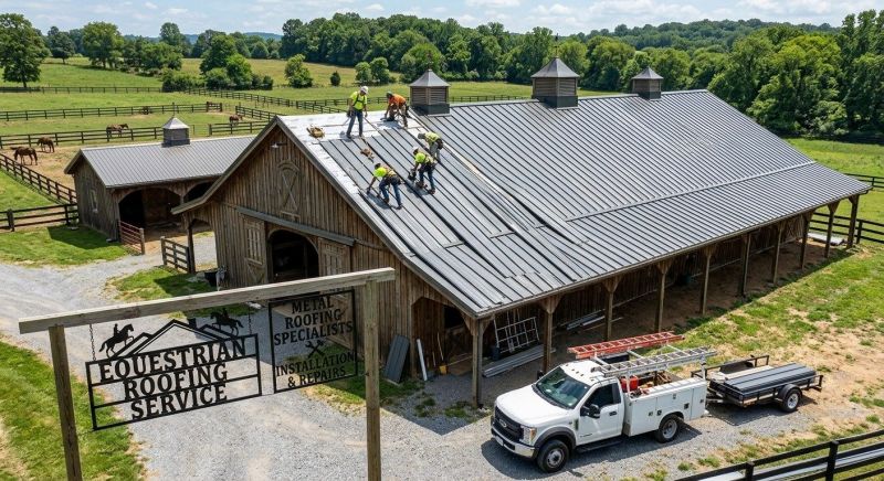 Barn Roof Installation in Naperville, IL