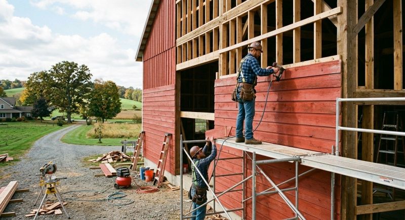 Barn Siding Installation in Norwalk, CT