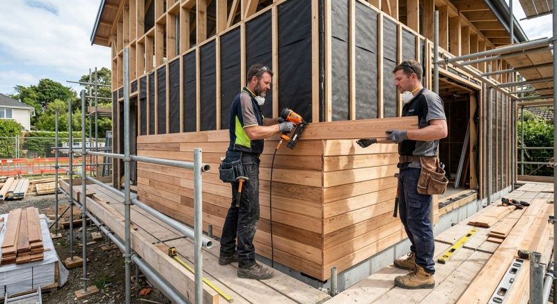 Cedar Cladding Installation in Boston, MA