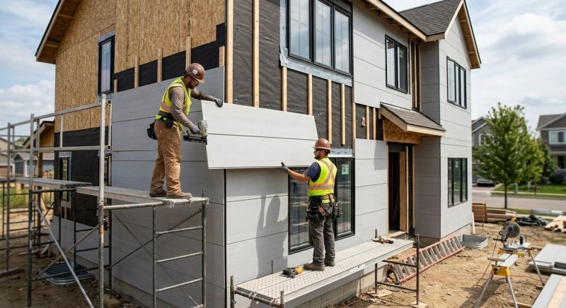 Cement Siding Installation in Boston, MA