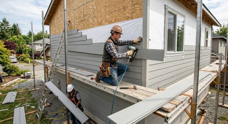 Cement Siding Installation in Fairfield County, CT