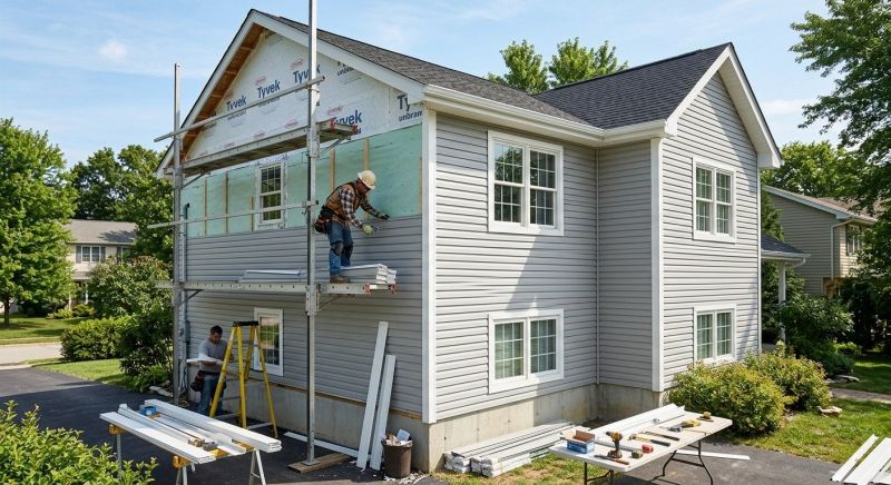 Garage Siding Installation in West Hartford, CT