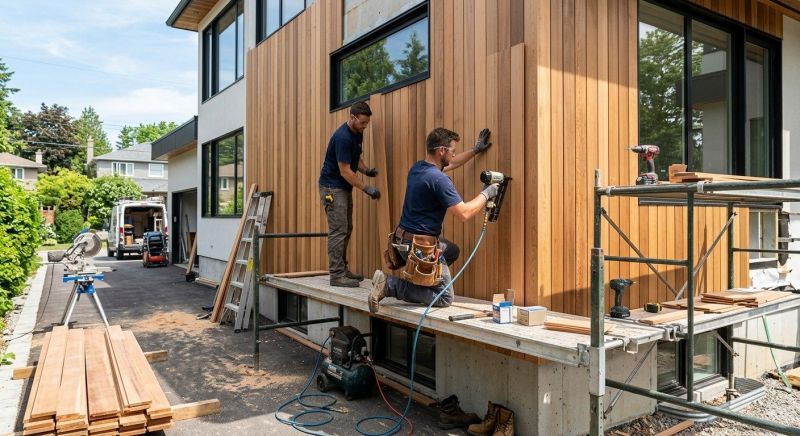 Hardwood Siding Installation in Fairfield County, CT