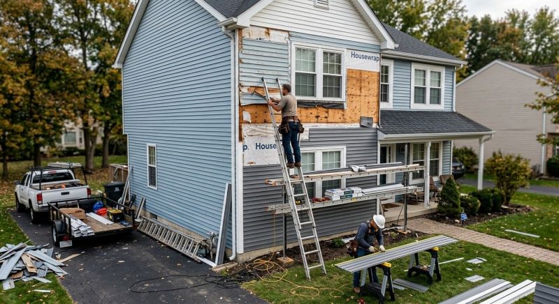 House Siding Installation in Nashua, NH