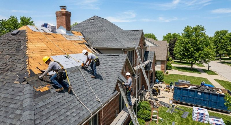 Leaky Roof Replacement in Warwick, RI