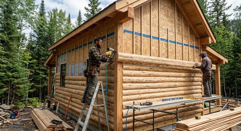 Log Home Siding Installation in Norwalk, CT