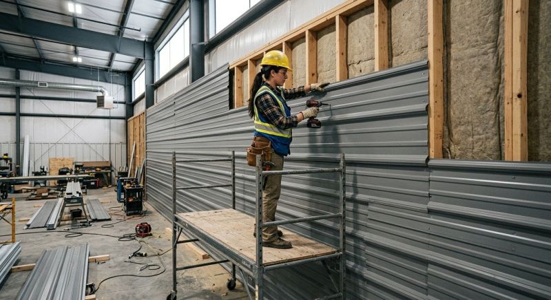 Metal Barn Siding Installation in Stamford, CT