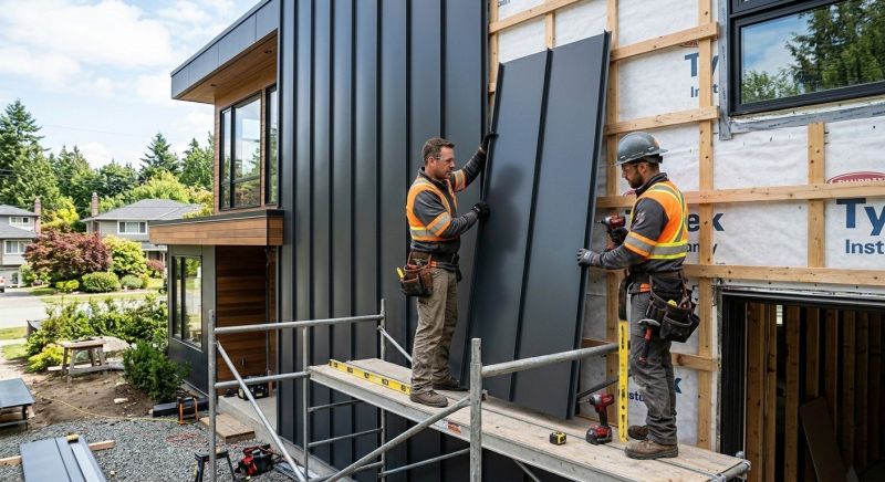 Metal Cladding Installation in Stamford, CT