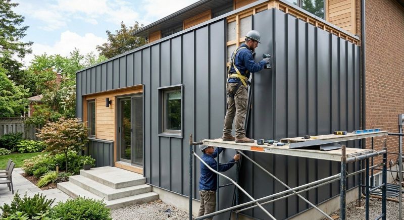 Metal Siding Installation in Fairfield County, CT