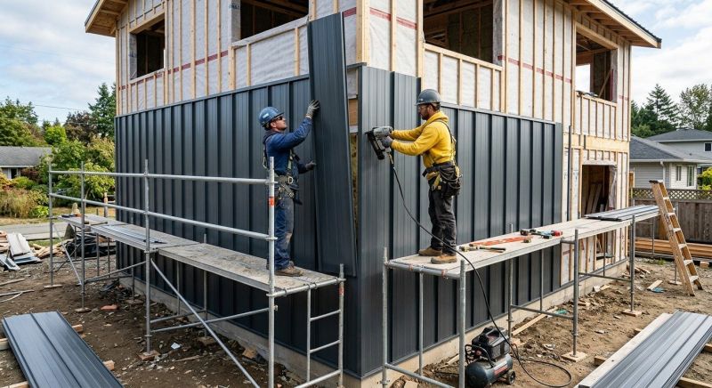 Sheet Metal Siding Replacement in Fairfield County, CT