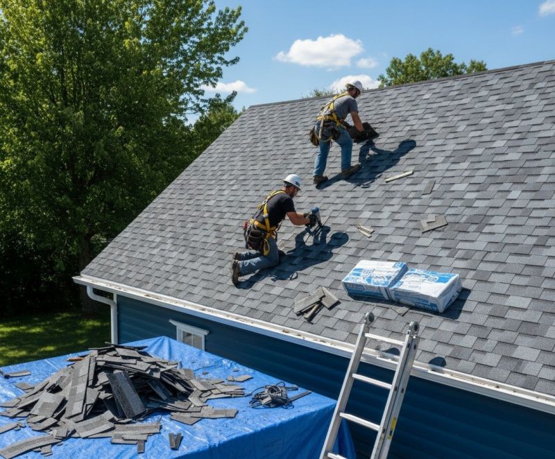 Shingle Roof Replacement in Fredericksburg, VA