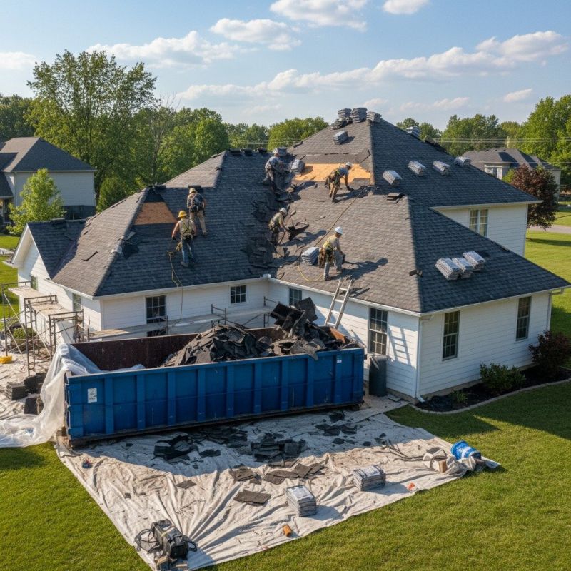 Shingle Roof Replacement in Worcester, MA