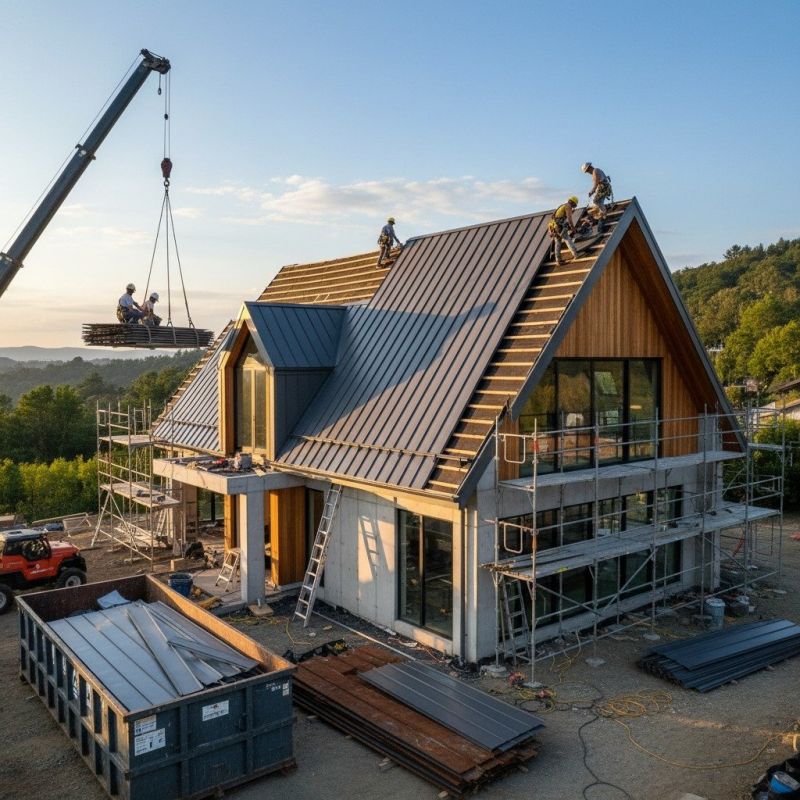 Steel Roof Replacement in Alexandria, VA