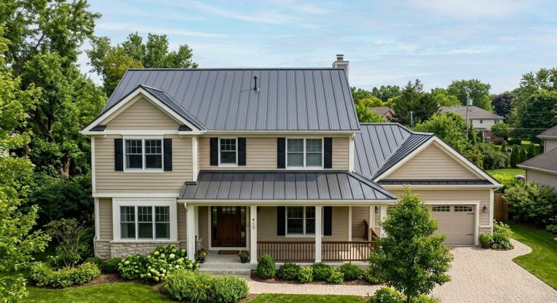 Steel Roof Replacement in Fredericksburg, VA