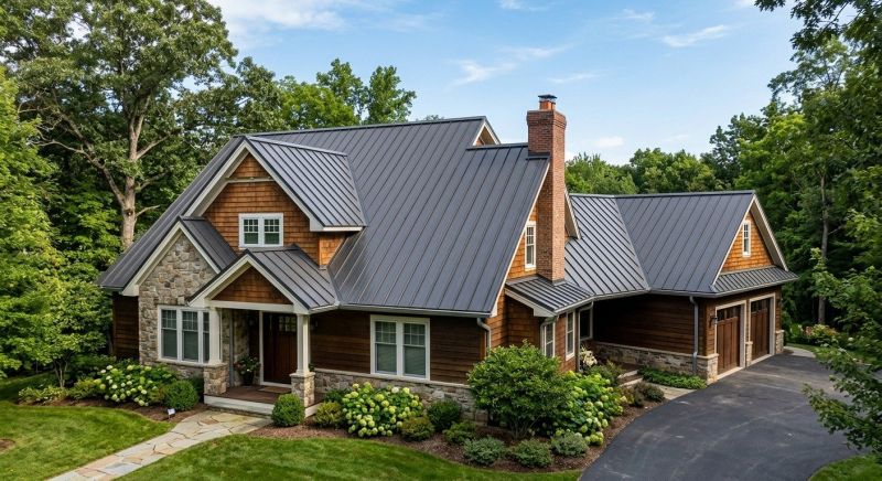 Steel Roof Replacement in Fredericksburg, VA