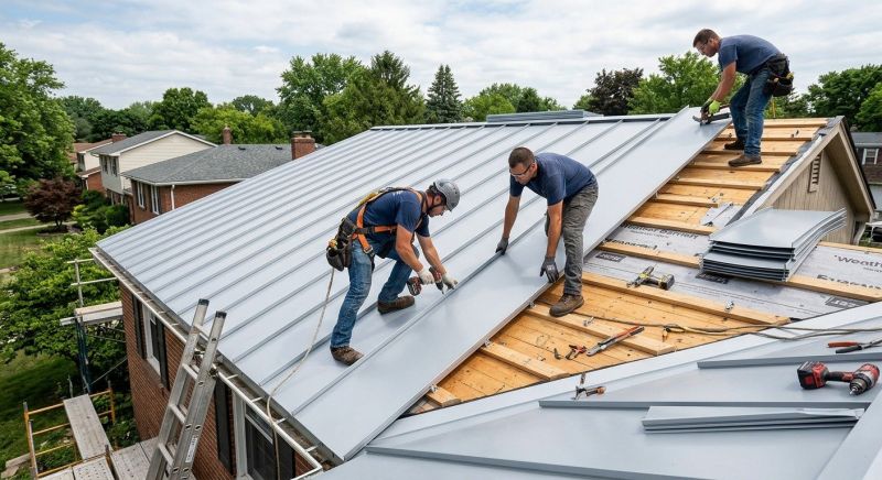 Tin Roof Installation in Alexandria, VA