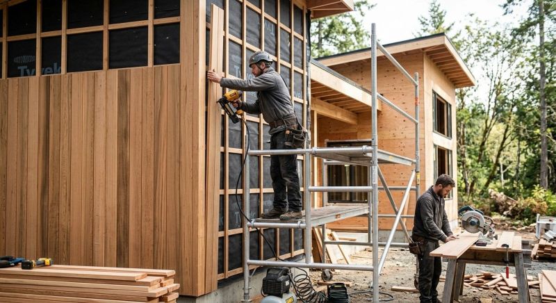 Wood Cladding Installation in Norwalk, CT