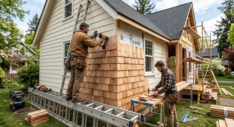 Wood Plank Siding Installation in Fairfield County, CT