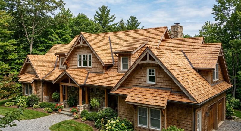 Wood Roofing Installation in Alexandria, VA